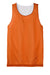 Sport-Tek YST500 Youth Reversible Mesh Moisture Wicking Tank Top Deep Orange Flat Front