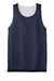 Sport-Tek YST500 Youth Reversible Mesh Moisture Wicking Tank Top True Navy Blue Flat Front