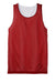Sport-Tek YST500 Youth Reversible Mesh Moisture Wicking Tank Top True Red Flat Front