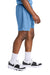 Sport-Tek YST5100 Youth Moisture Wicking Mesh Athletic Shorts Carolina Blue Model Side