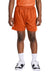 Sport-Tek YST5100 Youth Moisture Wicking Mesh Athletic Shorts Deep Orange Model Front