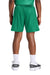 Sport-Tek YST5100 Youth Moisture Wicking Mesh Athletic Shorts Kelly Green Model Back