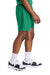 Sport-Tek YST5100 Youth Moisture Wicking Mesh Athletic Shorts Kelly Green Model Side
