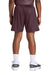 Sport-Tek YST5100 Youth Moisture Wicking Mesh Athletic Shorts Maroon Model Back