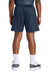 Sport-Tek YST5100 Youth Moisture Wicking Mesh Athletic Shorts True Navy Blue Model Back