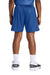 Sport-Tek YST5100 Youth Moisture Wicking Mesh Athletic Shorts True Royal Blue Model Back