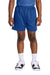 Sport-Tek YST5100 Youth Moisture Wicking Mesh Athletic Shorts True Royal Blue Model Front