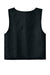 Sport-Tek YST512 Youth Reversible Lacrosse Pinnie Tank Top Black/White Flat Back