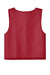 Sport-Tek YST512 Youth Reversible Lacrosse Pinnie Tank Top Deep Red/White Flat Back