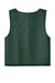 Sport-Tek YST512 Youth Reversible Lacrosse Pinnie Tank Top Forest Green/White Flat Back