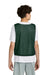 Sport-Tek YST512 Youth Reversible Lacrosse Pinnie Tank Top Forest Green/White Model Back