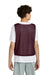 Sport-Tek YST512 Youth Reversible Lacrosse Pinnie Tank Top Maroon/White Model Back