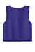 Sport-Tek YST512 Youth Reversible Lacrosse Pinnie Tank Top Purple/White Flat Back