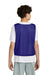 Sport-Tek YST512 Youth Reversible Lacrosse Pinnie Tank Top Purple/White Model Back