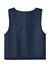 Sport-Tek YST512 Youth Reversible Lacrosse Pinnie Tank Top True Navy Blue/White Flat Back