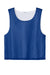 Sport-Tek YST512 Youth Reversible Lacrosse Pinnie Tank Top True Royal Blue/White Flat Front