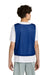 Sport-Tek YST512 Youth Reversible Lacrosse Pinnie Tank Top True Royal Blue/White Model Back