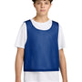 Sport-Tek Youth Reversible Lacrosse Pinnie Tank Top - True Royal Blue/White - NEW