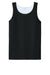 Sport-Tek YST551 Youth Moisture Wicking Competitor Rev Tank Top Black/White Flat Front
