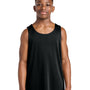Sport-Tek Youth Moisture Wicking Competitor Rev Tank Top - Black/White