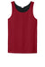 Sport-Tek YST551 Youth Moisture Wicking Competitor Rev Tank Top Deep Red/Black Flat Front