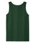 Sport-Tek YST551 Youth Moisture Wicking Competitor Rev Tank Top Forest Green/White Flat Back