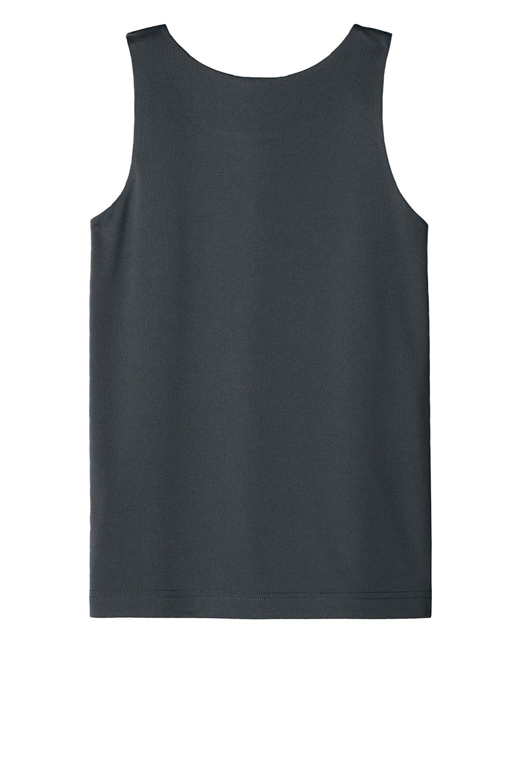Sport-Tek YST551 Youth Moisture Wicking Competitor Rev Tank Top Iron Grey/White Flat Back