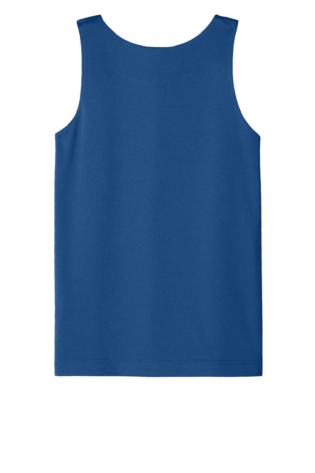 Sport-Tek YST551 Youth Moisture Wicking Competitor Rev Tank Top True Royal Blue/White Flat Back