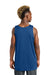 Sport-Tek YST551 Youth Moisture Wicking Competitor Rev Tank Top True Royal Blue/White Model Back