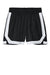 Sport-Tek YST901 Youth Rival Moisture Wicking Basketball Shorts Black/White Flat Front