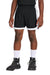 Sport-Tek YST901 Youth Rival Moisture Wicking Basketball Shorts Black/White Model Front