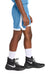 Sport-Tek YST901 Youth Rival Moisture Wicking Basketball Shorts Carolina Blue/White Model Side