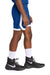 Sport-Tek YST901 Youth Rival Moisture Wicking Basketball Shorts True Royal Blue/White Model Side