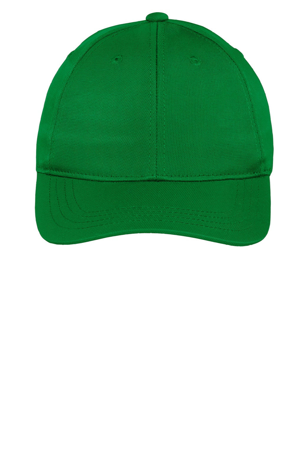 Sport-Tek Hats YSTC10 Youth Dry Zone Moisture Wicking Adjustable Hat Kelly Green Flat Front