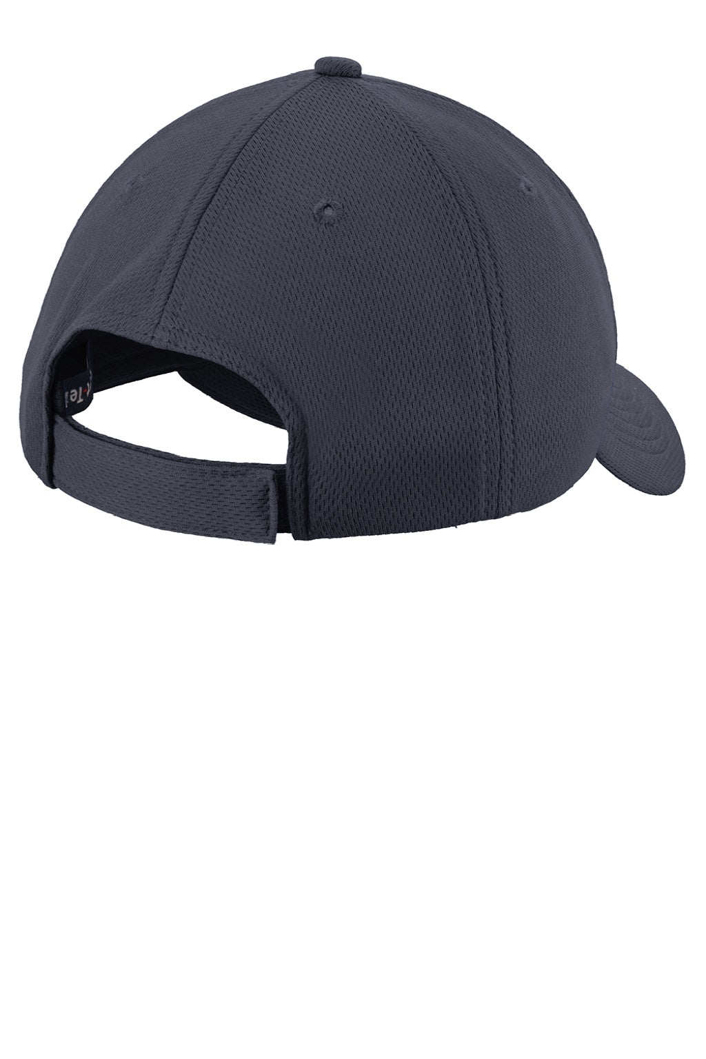 Sport-Tek Hats YSTC26 Youth Moisture Wicking RacerMesh Adjustable Hat Graphite Grey Flat Back