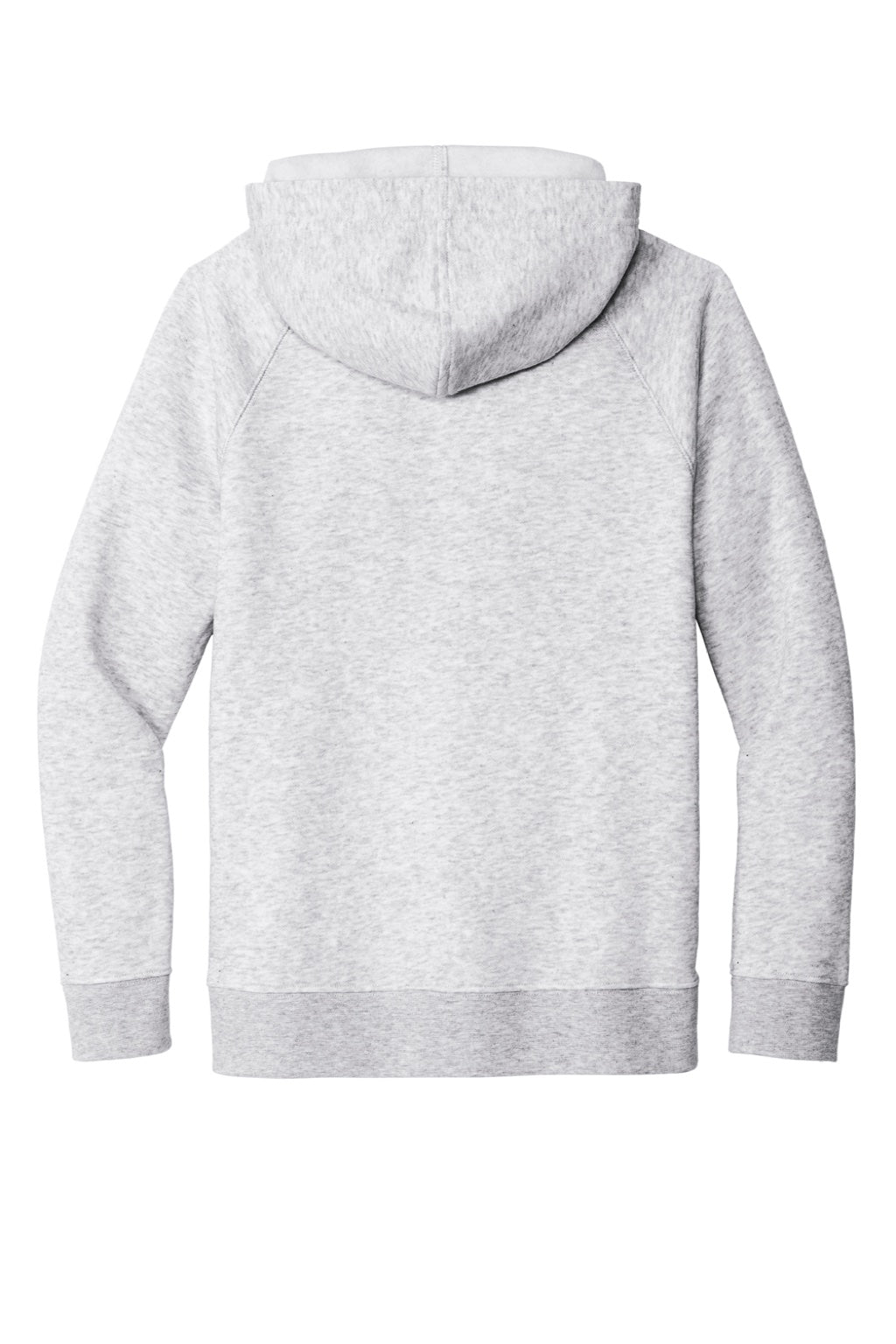 Sport-Tek YSTF200 Youth Drive Fleece Hooded Sweatshirt Hoodie w/ Pouch Pocket Heather Grey Flat Back