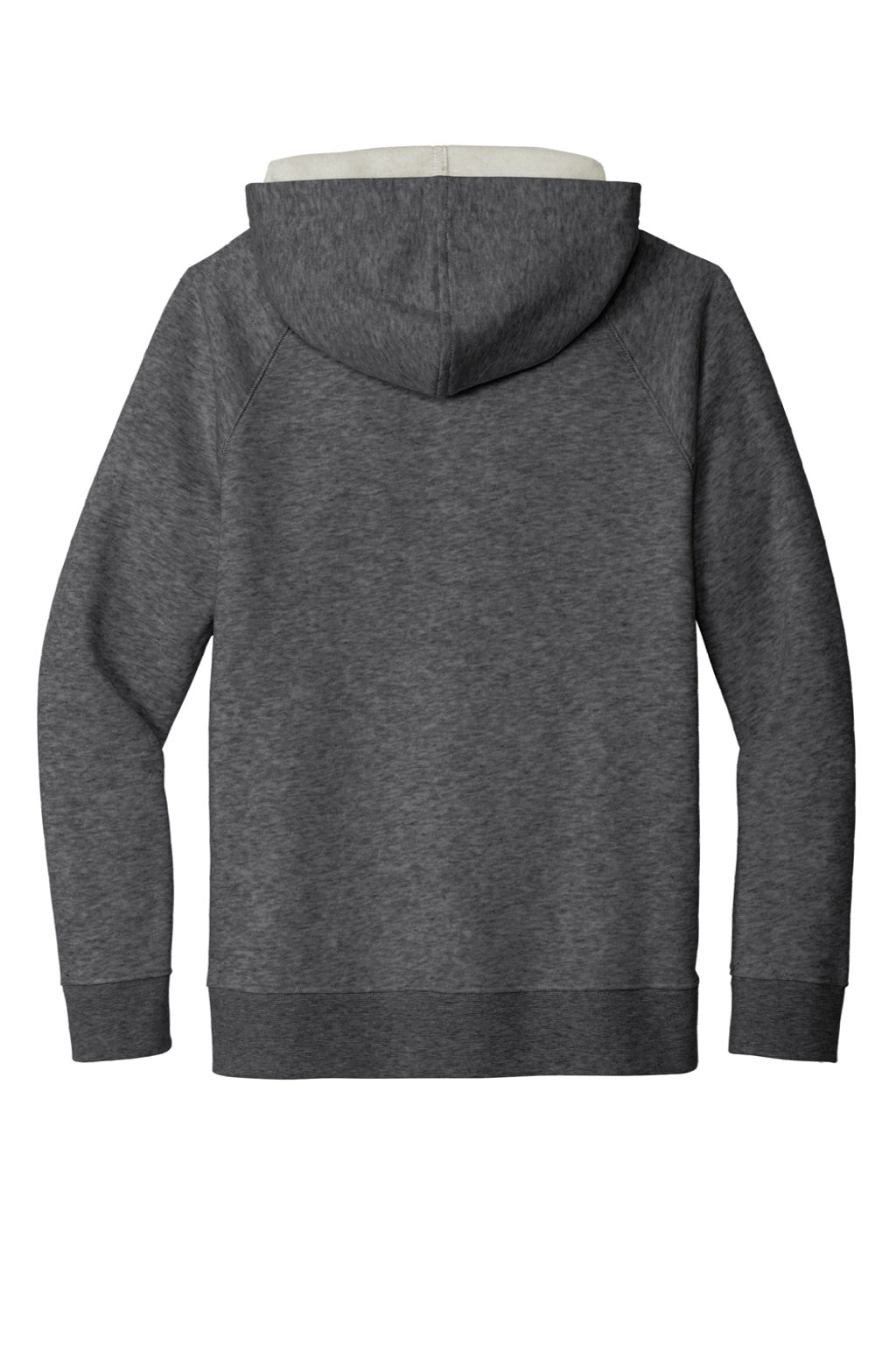 Sport-Tek YSTF200 Youth Drive Fleece Hooded Sweatshirt Hoodie w/ Pouch Pocket Heather Graphite Grey Flat Back