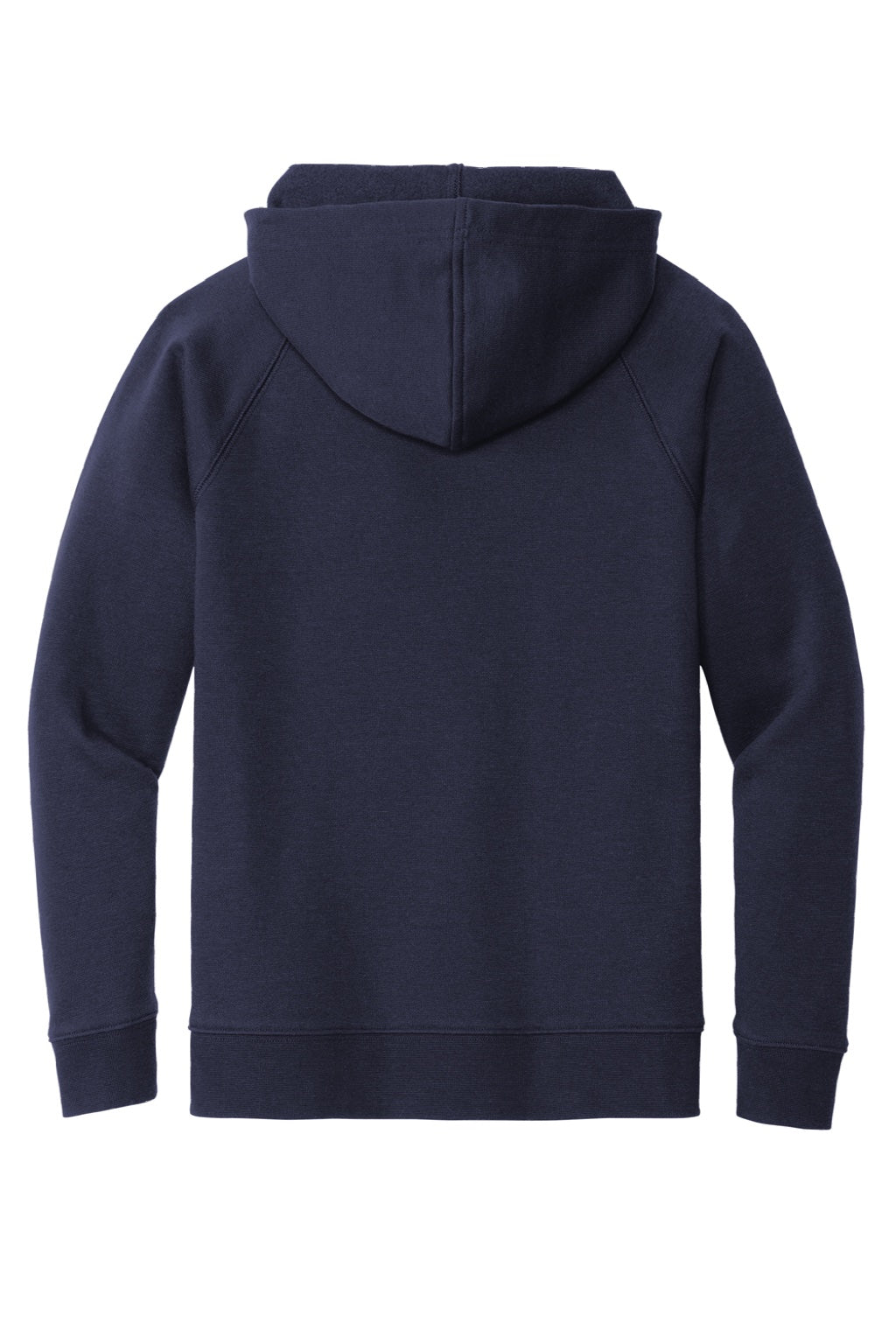 Sport-Tek YSTF200 Youth Drive Fleece Hooded Sweatshirt Hoodie w/ Pouch Pocket True Navy Blue Flat Back