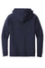 Sport-Tek YSTF200 Youth Drive Fleece Hooded Sweatshirt Hoodie w/ Pouch Pocket True Navy Blue Flat Back