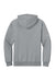 Jerzees Z12M Mens Rugged Full Zip Hooded Sweatshirt Hoodie w/ Pockets Heather Grey Flat Back