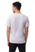 Alternative AA1070/1070 Mens Go To Jersey Short Sleeve Crewneck T-Shirt Lilac Purple Mist Model Back