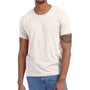 Alternative Mens Go To Jersey Short Sleeve Crewneck T-Shirt - Natural