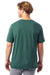 Alternative AA1070/1070 Mens Go To Jersey Short Sleeve Crewneck T-Shirt Pine Green Model Back