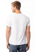 Alternative AA1070/1070 Mens Go To Jersey Short Sleeve Crewneck T-Shirt White Model Back