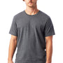 Alternative Mens Go To Jersey Short Sleeve Crewneck T-Shirt - Heather Dark Grey