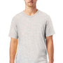 Alternative Mens Go To Jersey Short Sleeve Crewneck T-Shirt - Heather Light Grey