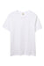 Alternative AA1070/1070 Mens Go To Jersey Short Sleeve Crewneck T-Shirt White Flat Front