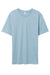 Alternative AA1070/1070 Mens Go To Jersey Short Sleeve Crewneck T-Shirt Light Blue Flat Front