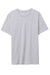 Alternative AA1070/1070 Mens Go To Jersey Short Sleeve Crewneck T-Shirt Heather Light Grey Flat Front
