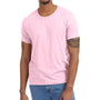 Alternative Mens Go To Jersey Short Sleeve Crewneck T-Shirt - Highlighter Pink